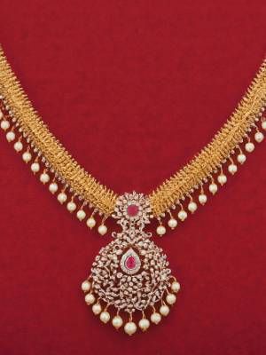 колье с турмалином