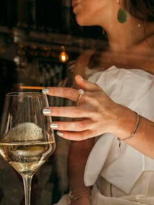 кольцо со шпинелью