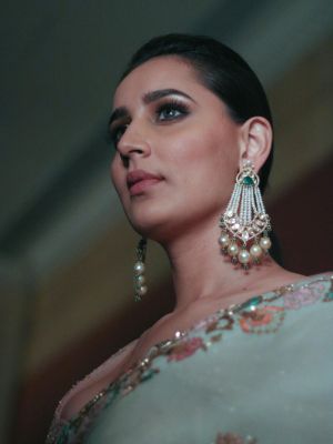 Серьги в индийском стиле