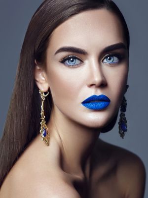 длинные серьги