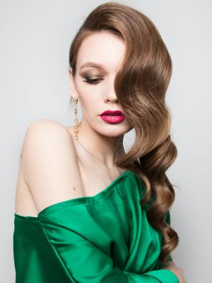 длинные серьги