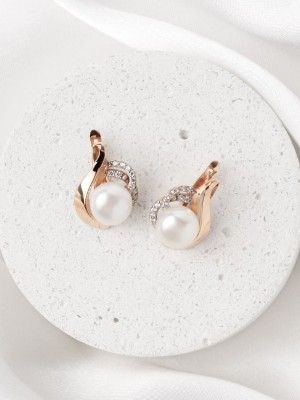 серьги с жемчугом