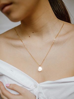 подвеска с жемчугом