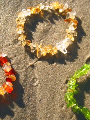 браслет с цитрином