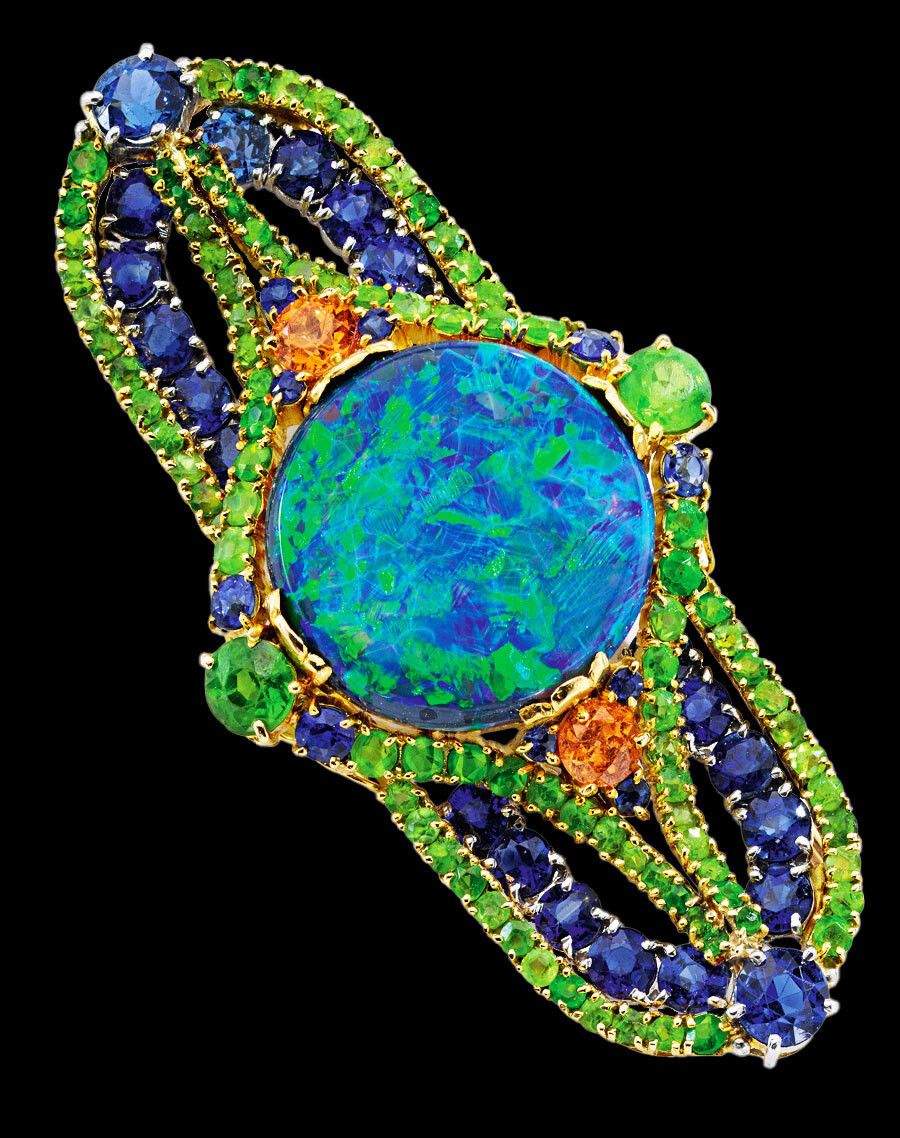 Брошь Dietrich Opal от Луиса Комфорта Тиффани