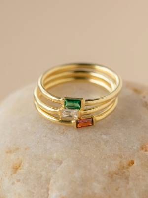 кольцо с гранатом