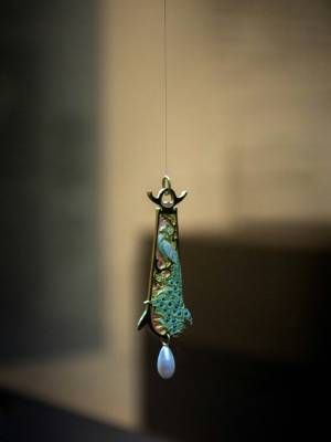 подвеска с опалом