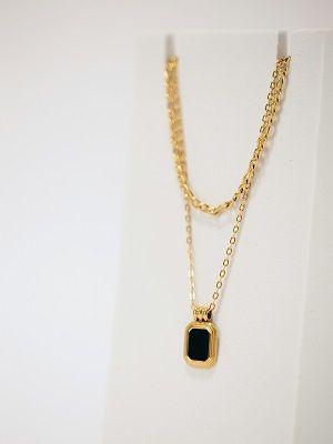 колье с ониксом