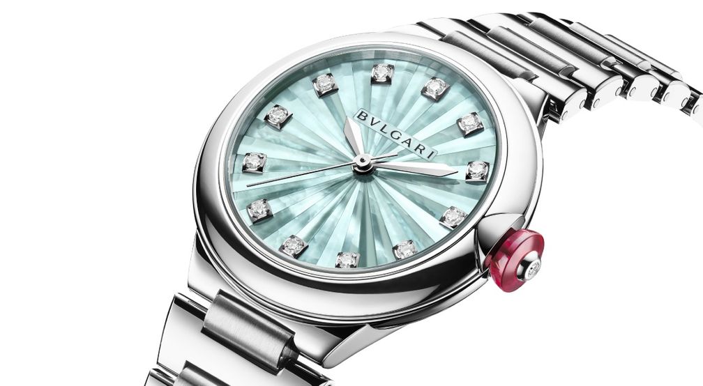 Часы Lvcea с циферблатом из перламутра