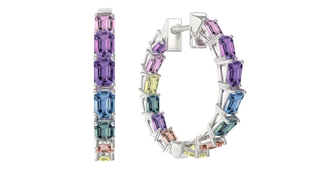 Серьги с сапфирами из коллекции Out of The Blue Серьги с сапфирами из коллекции Out of The Blue