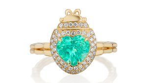 Новая коллекция зеленых турмалинов параиба