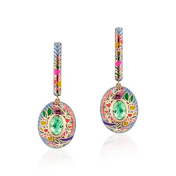 Новая коллекция зеленых турмалинов параиба