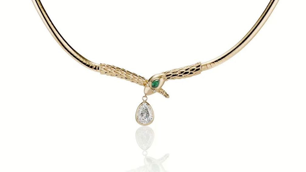 Ожерелье «Змея» от Ashley Zhang Jewelry Ожерелье «Змея» от Ashley Zhang Jewelry