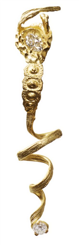 Серьга из коллекции Octopus Diamond Temple 