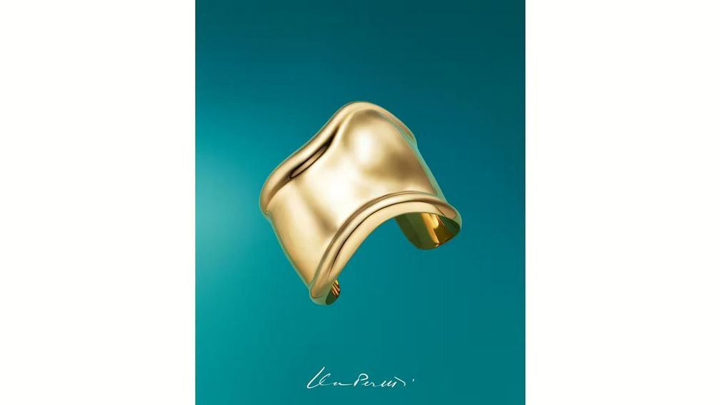 Браслет-манжета Bone дизайнера Эльзы Перетти, созданный для Tiffany & Co. Браслет-манжета Bone дизайнера Эльзы Перетти, созданный для Tiffany & Co.