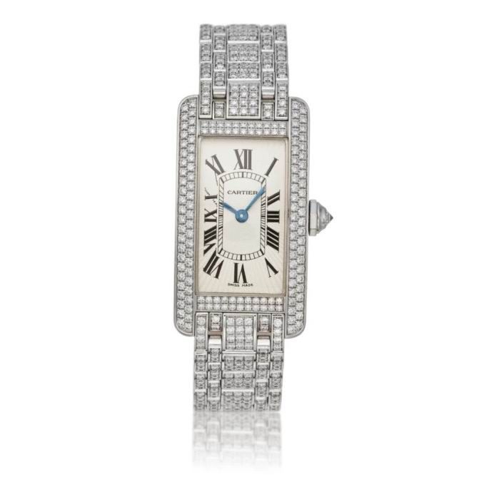 5 бриллиантовых моделей Cartier Tank из архива Sotheby’s