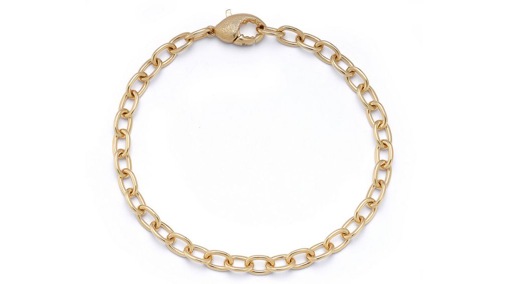 Браслет Lobster Clasp из 18-каратного желтого золота Браслет Lobster Clasp из 18-каратного желтого золота