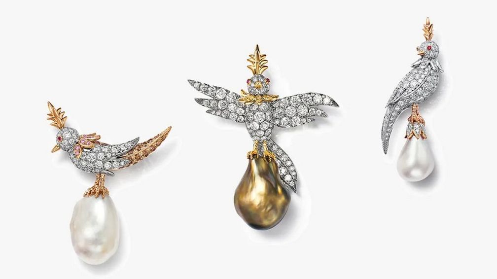 Коллекция ювелирных изделий Bird on a Pearl от Tiffany & Co. 