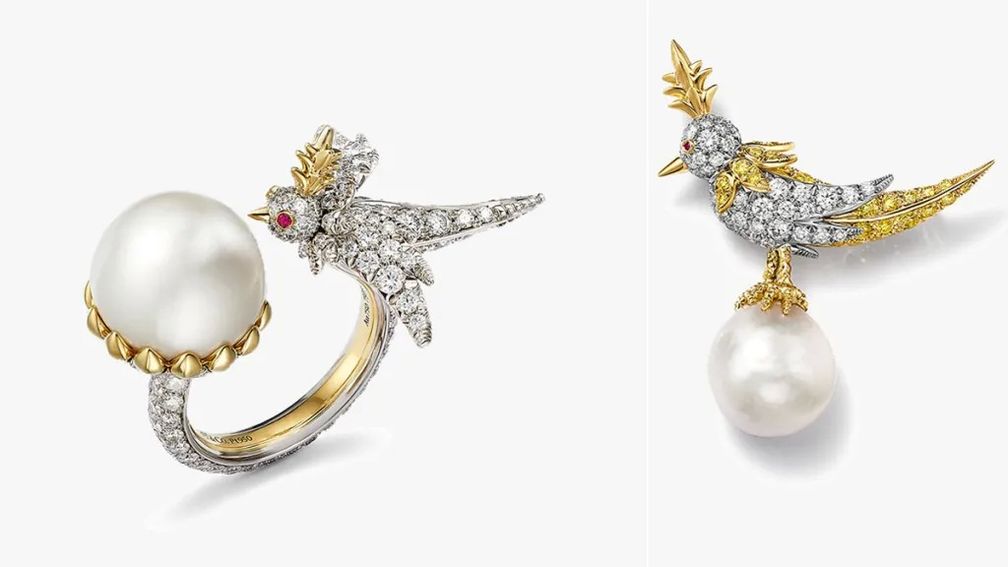 Коллекция ювелирных изделий Bird on a Pearl от Tiffany & Co. 