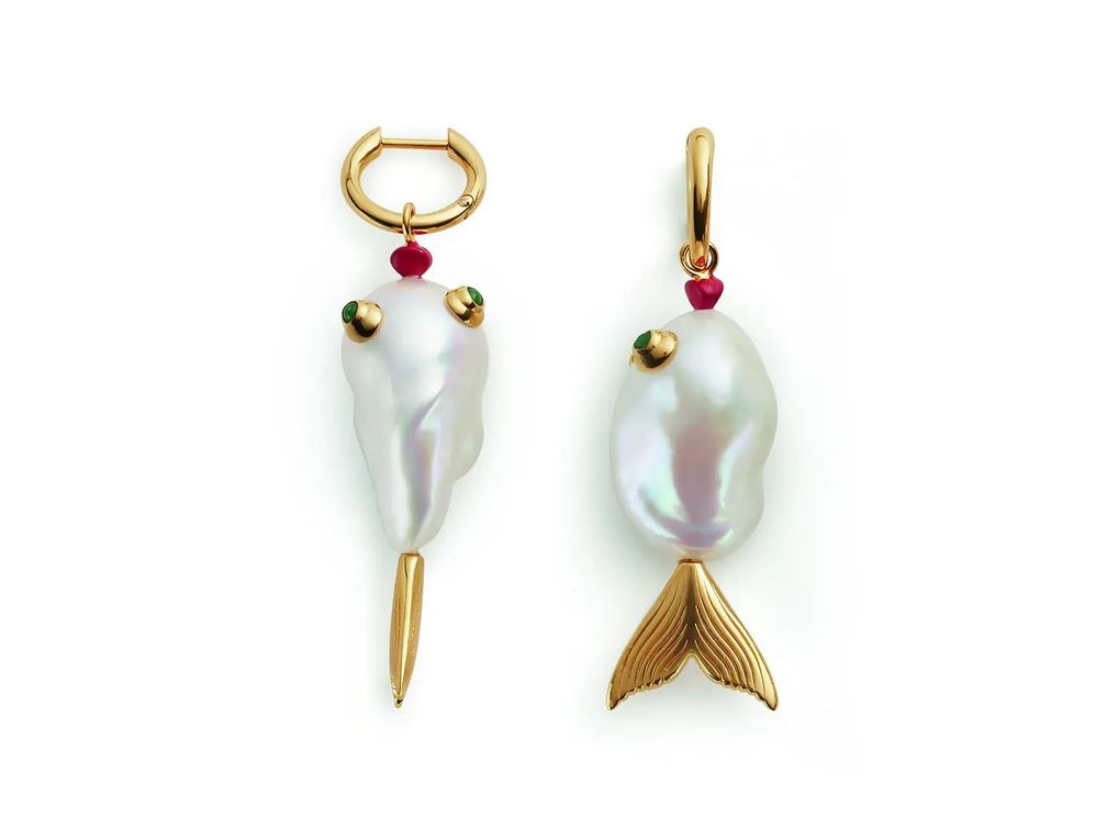 Ювелиры уделяют особое внимание мотиву рыбы в своих изделиях, ч. 1