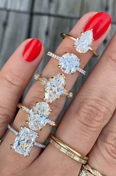 Какие формы бриллиантов выглядят самыми крупными? Ч. 1