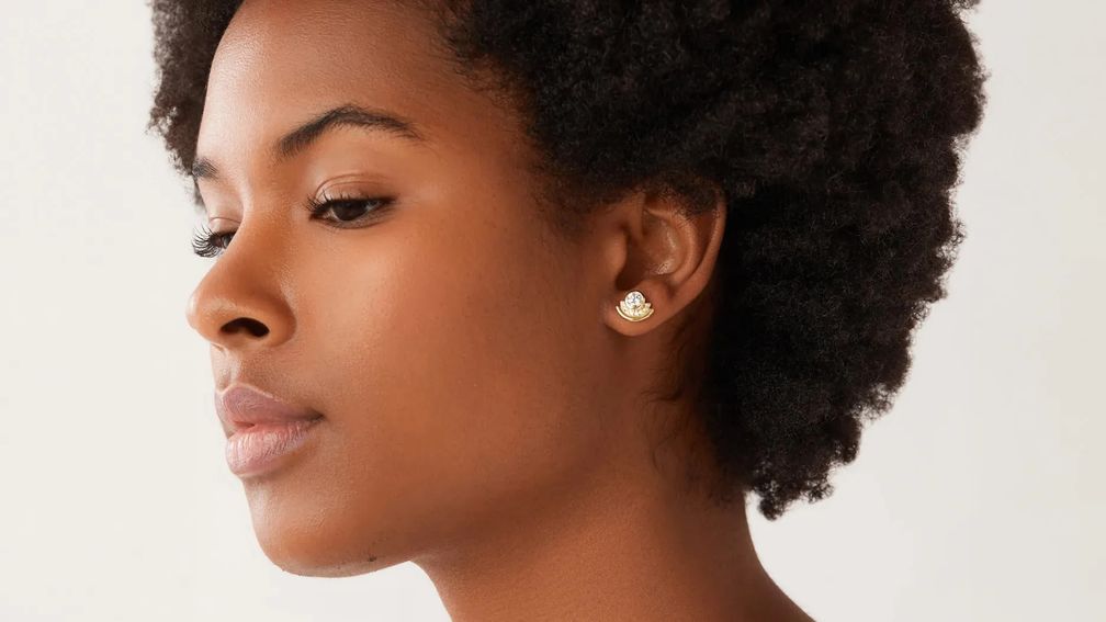 Серьги-гвоздики с бриллиантами на каждый день, ч. 1