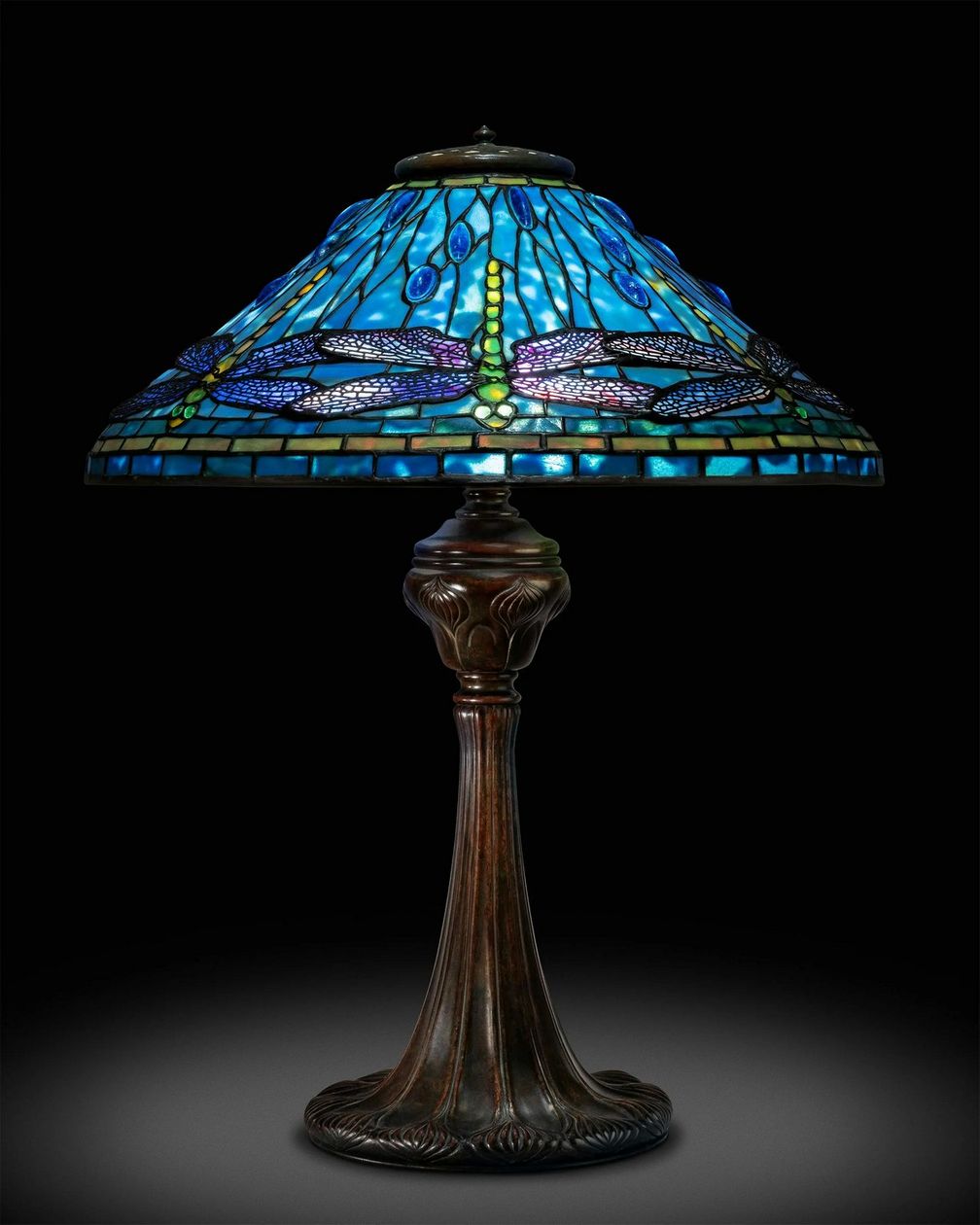 Настольная лампа, TIFFANY STUDIOS Настольная лампа, TIFFANY STUDIOS