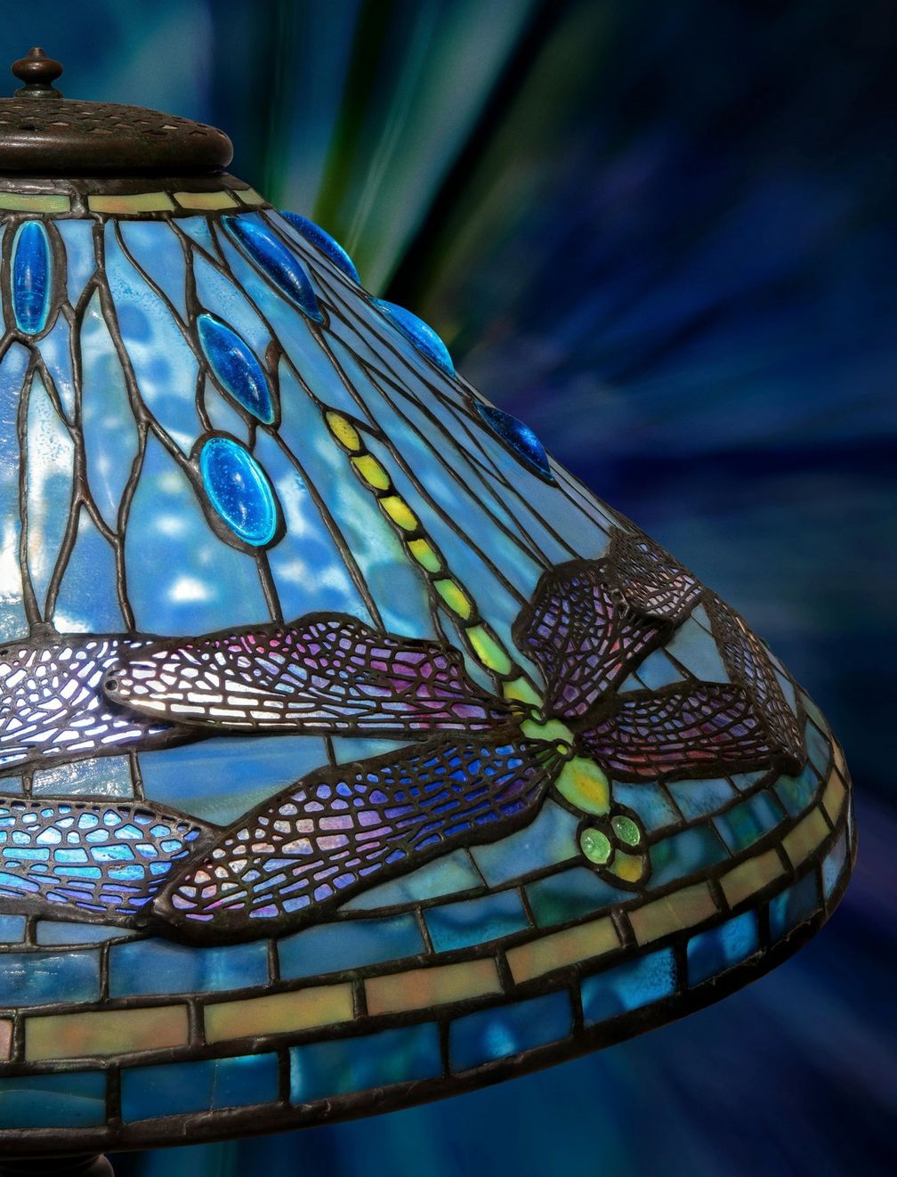 Настольная лампа, TIFFANY STUDIOS Настольная лампа, TIFFANY STUDIOS