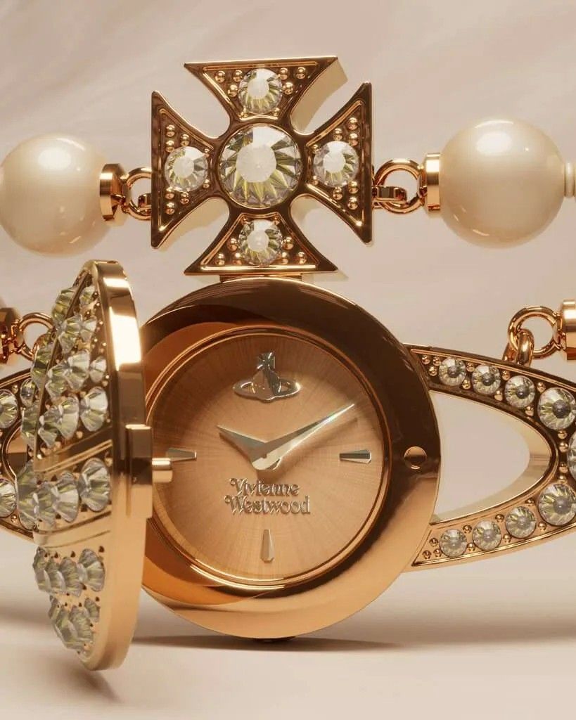 Новые наручные часы Strand Pearl от Vivienne Westwood Новые наручные часы Strand Pearl от Vivienne Westwood