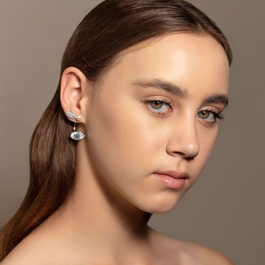 Одиночная серьга от Delfina Delettrez Одиночная серьга от Delfina Delettrez