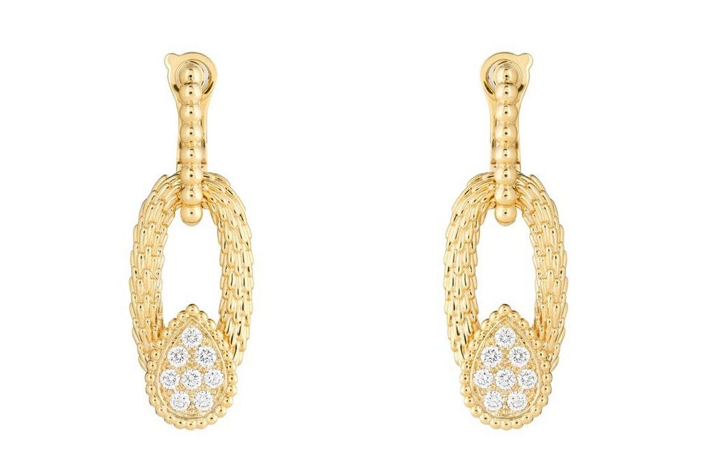 Серьги Serpent Bohème Vintage от Boucheron 