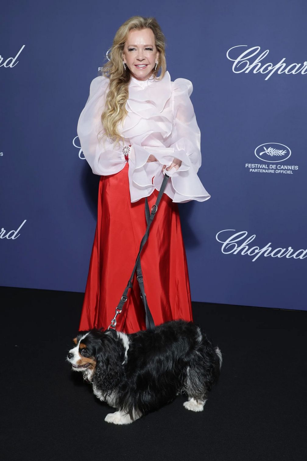 Каролин Шойфеле и Байрон на ужине Trophée Chopard в 2023 году. Фото: Getty Images Каролин Шойфеле и Байрон на ужине Trophée Chopard в 2023 году. Фото: Getty Images