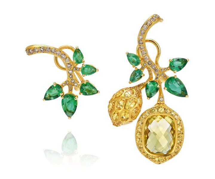 Серьги из коллекции высокого ювелирного искусства Revoir Palerme Серьги из коллекции высокого ювелирного искусства Revoir Palerme