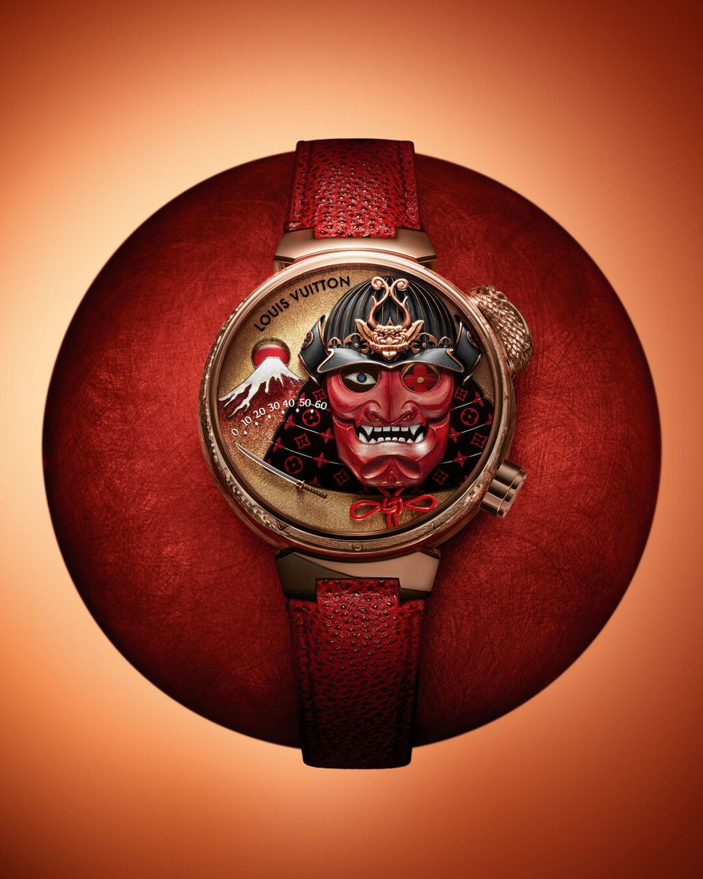 Часы Bushido Automata Drum. Фото: Louis Vuitton