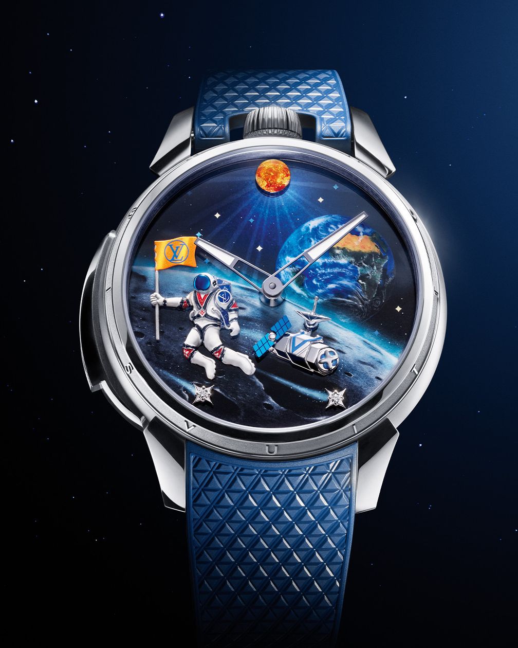 Часы Tambour Taiko Galactique. Фото: Louis Vuitton