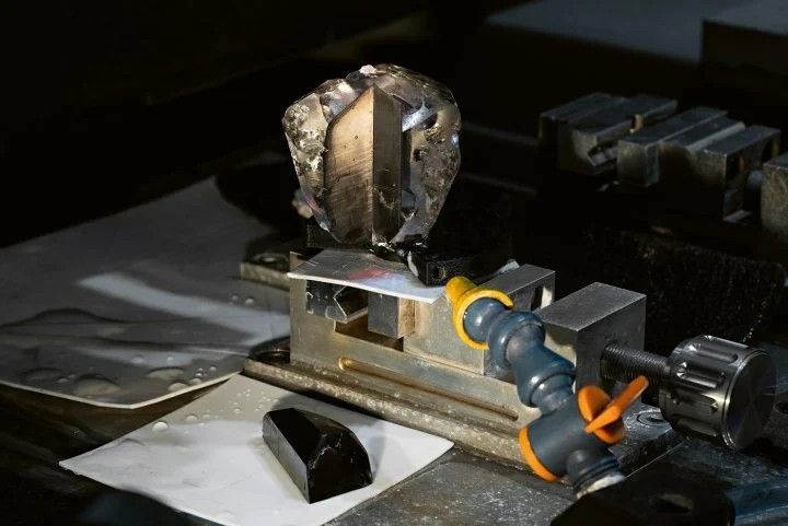 Lesotho Legend после первой огранки