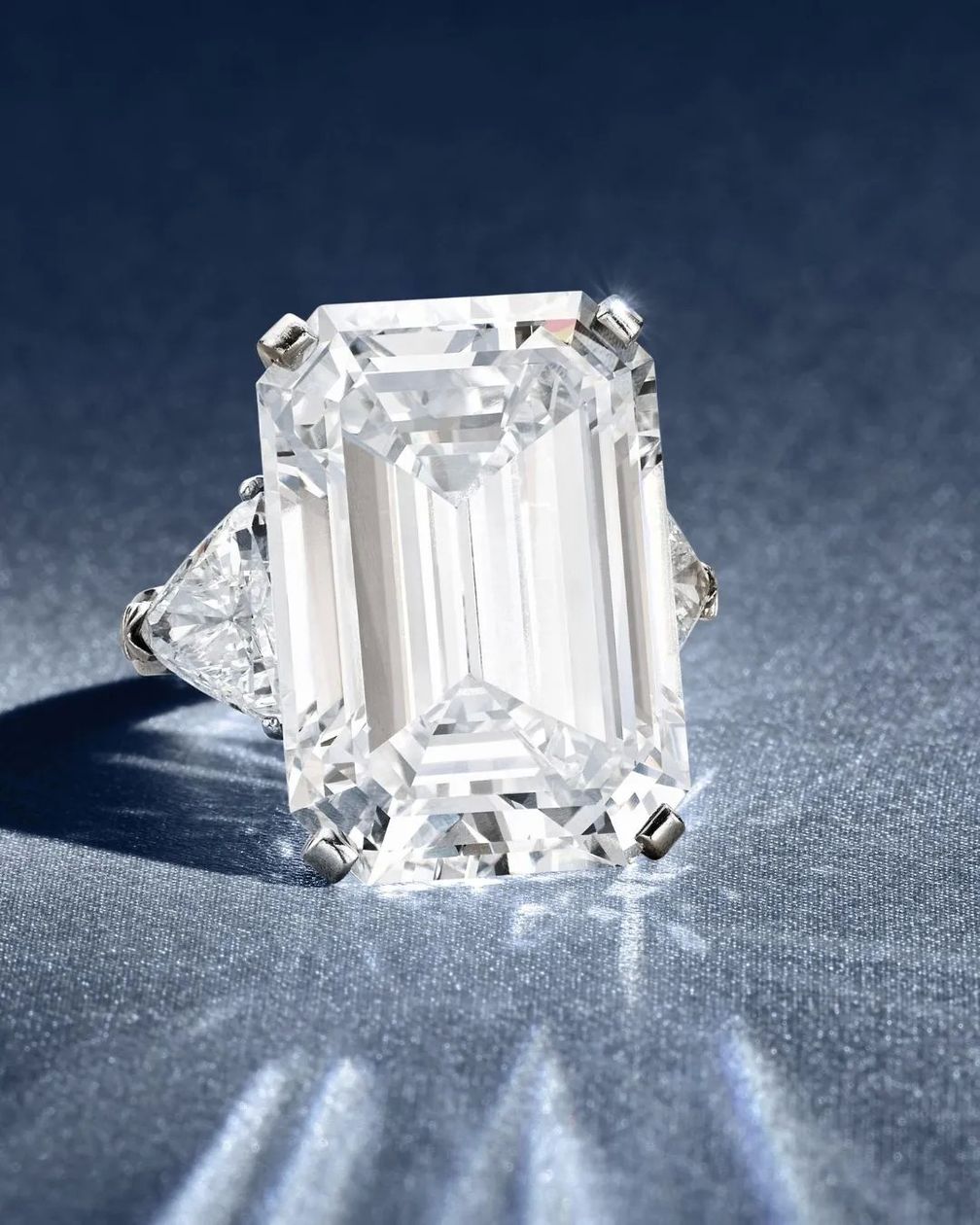 Кольцо от Graff с бриллиантом весом 35,01 карата. Предоставлено Sotheby’s