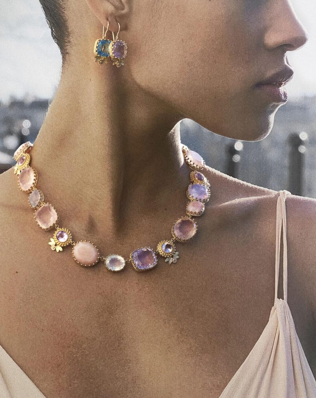 Ожерелье Rose из коллекции Pierreries от Mellerio