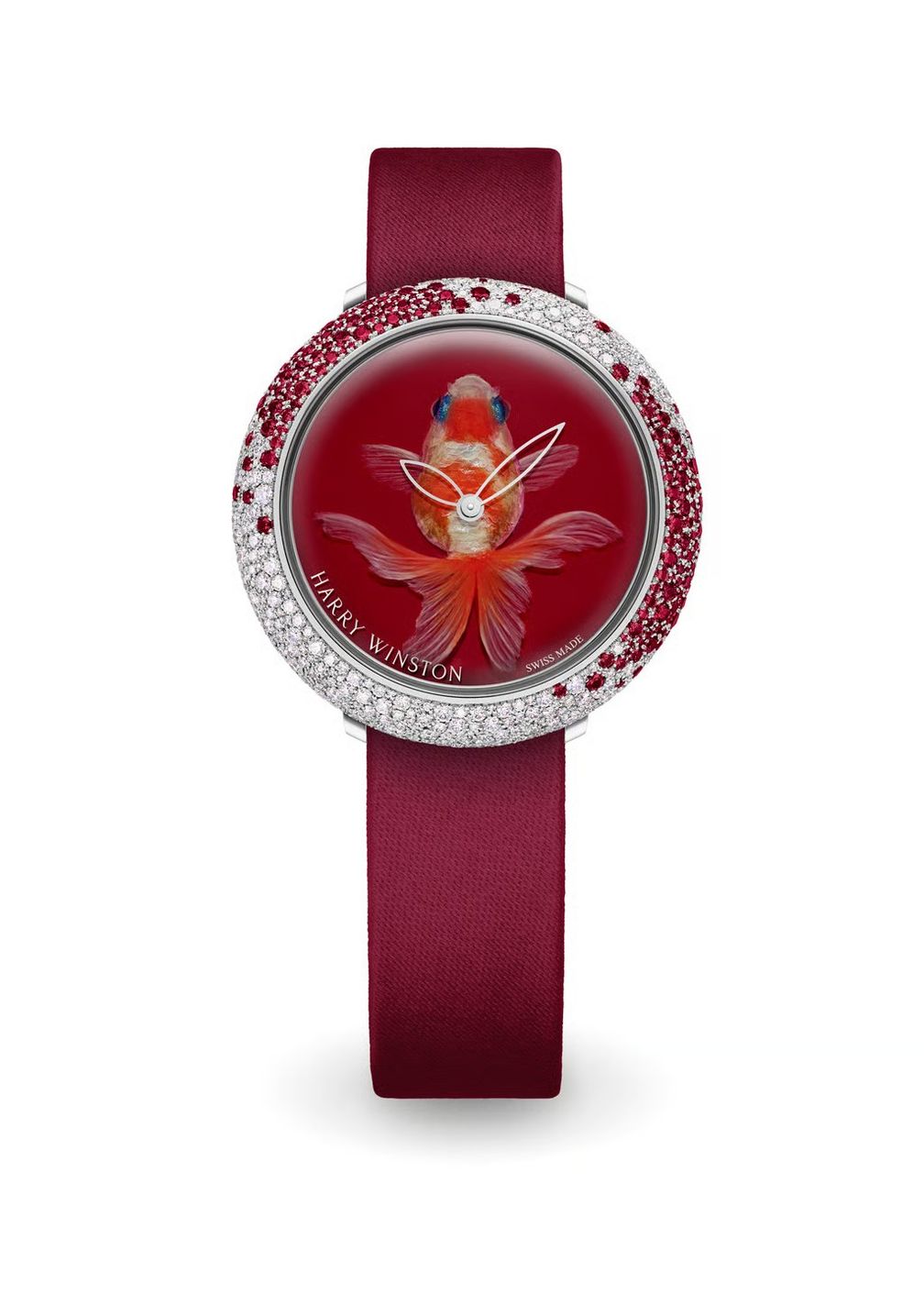 Одна из моделей часов, созданных художником Риусуке Фукахори для коллекции ювелирных изделий Wild Treasures Marvellous Creations от Harry Winston