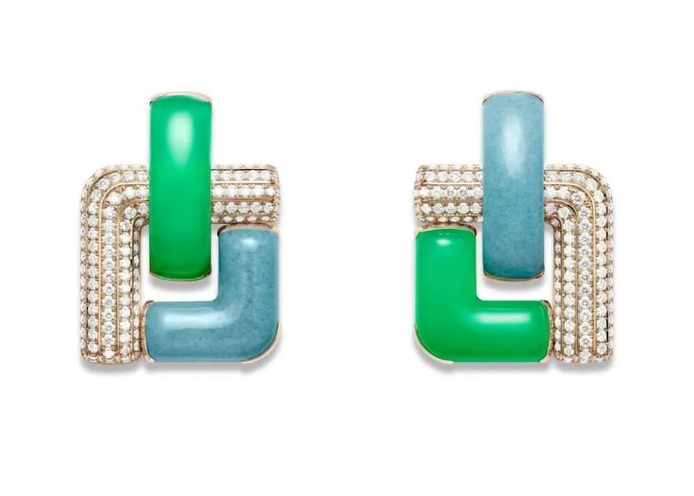 Серьги Curved Artistry