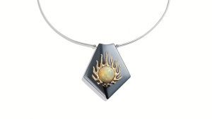 Ожерелье Hematite Blaze от Ренато Чипулло