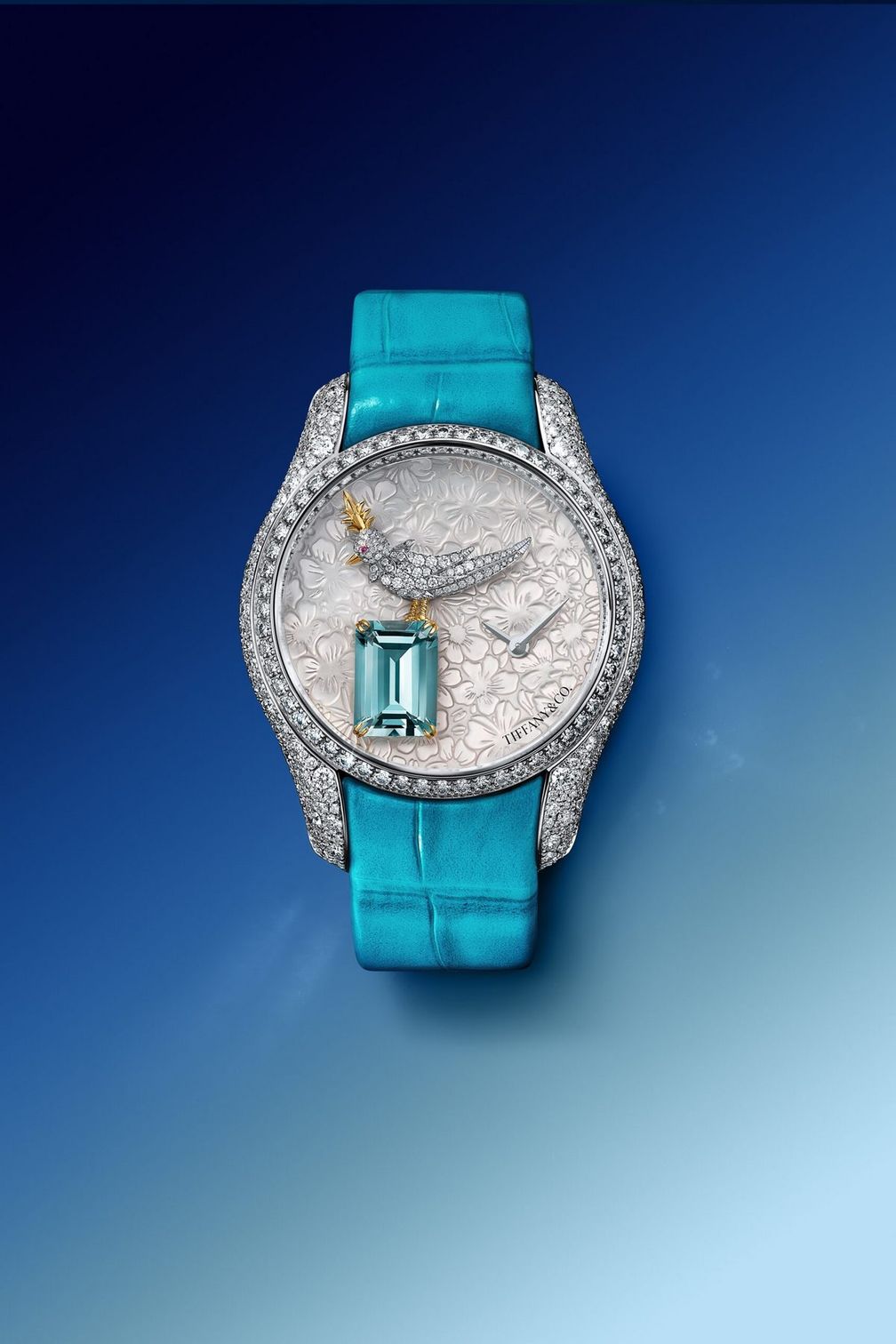 Часы Bird on a Rock Legacy с аквамарином Часы Bird on a Rock Legacy с аквамарином