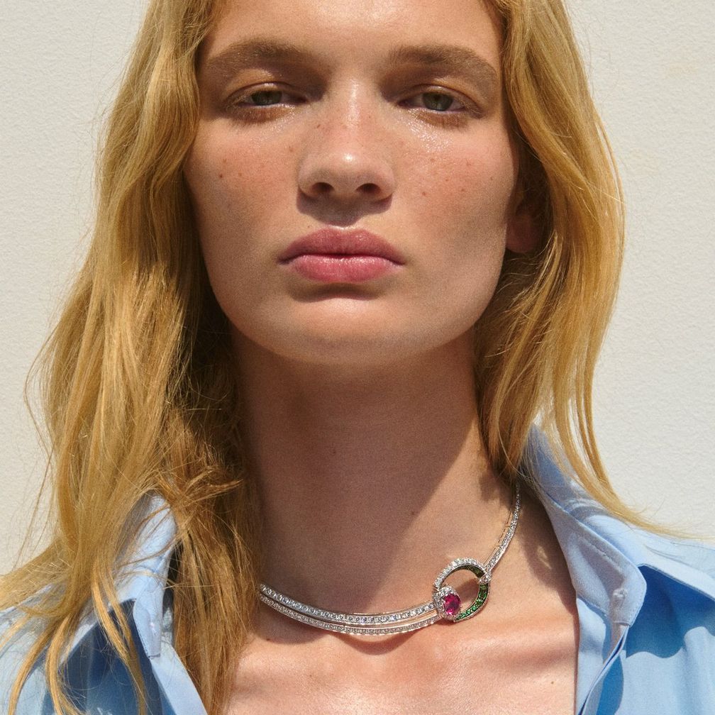 Колье-ошейник из коллекции Horsebit Колье-ошейник из коллекции Horsebit