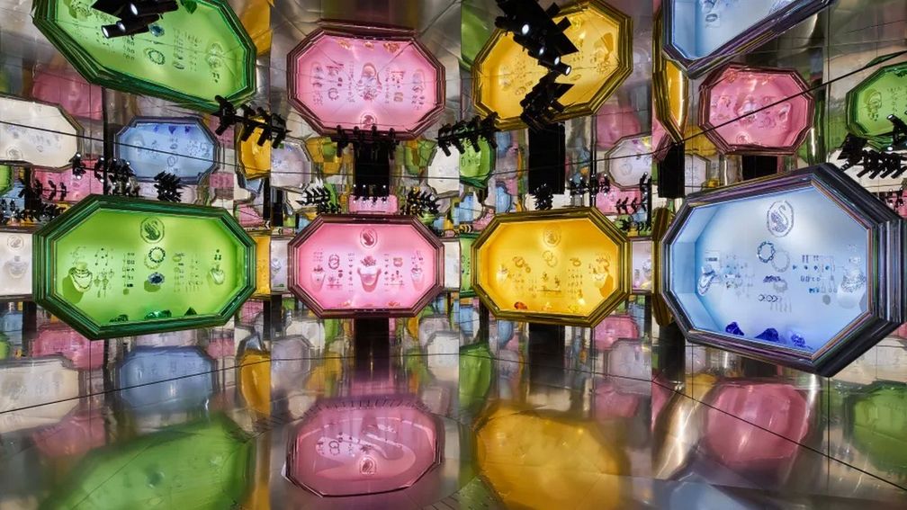 Выставка Swarovski «Мастера света» в Милане в прошлом году. Фото: Swarovski / Марко Дапино