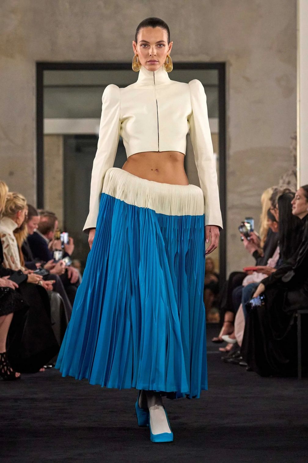 Alaïa, осень-зима – 2025/2026. Фото: Gorunway.com