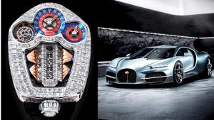 Часы с бриллиантами за $ 1 млн – дань уважения Bugatti за $ 4 млн