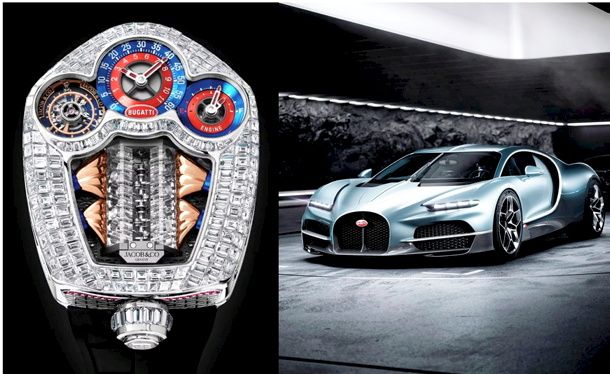 Часы с бриллиантами за $ 1 млн – дань уважения Bugatti за $ 4 млн