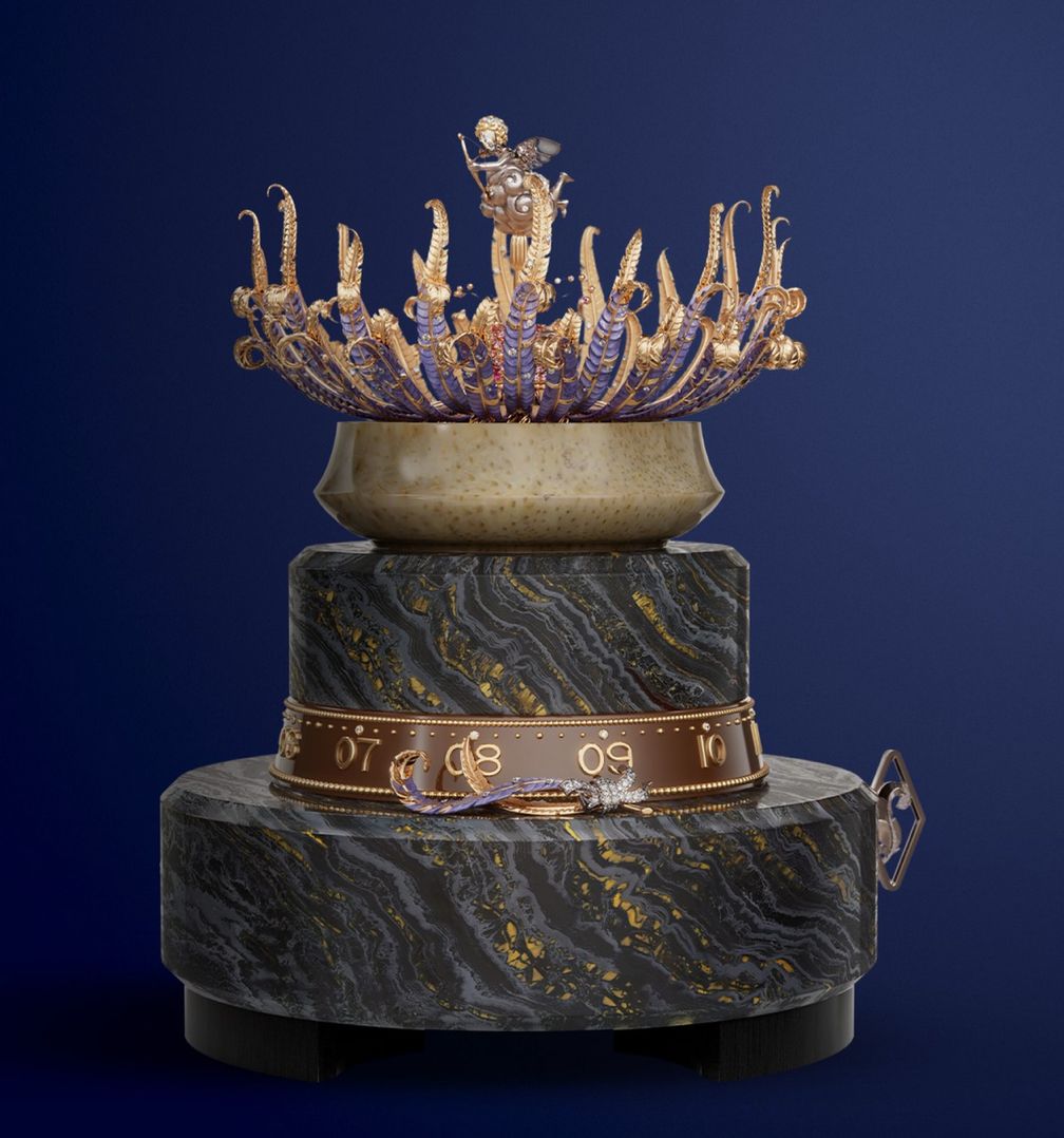 Автоматон Nissance de l'Amour от Van Cleef & Arpels