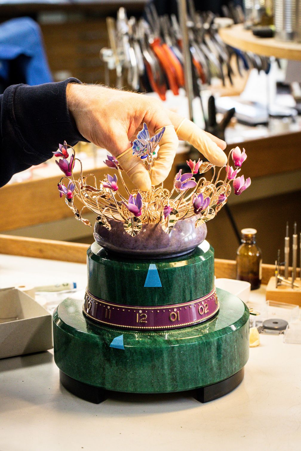 Автоматон в процессе создания