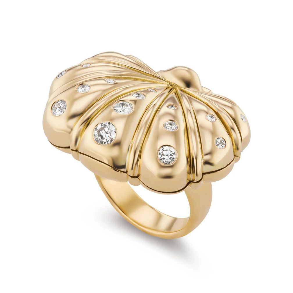 Ювелирные изделия с бриллиантами и ракушками – это модный тренд, ч. 2